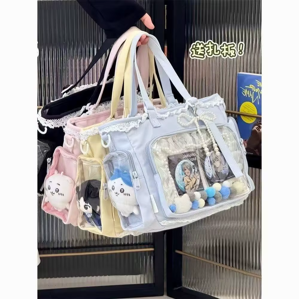 Sac à bandoulière Itabag japonais bidimensionnel motif Ballerine 'Grand Appétit'