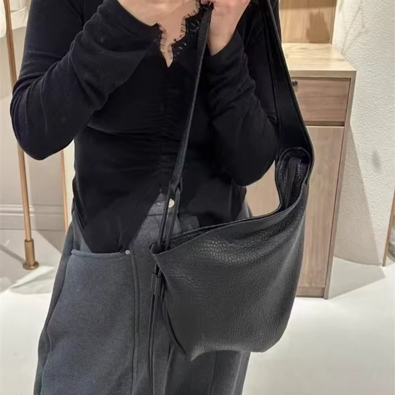 Sac de rangement sous les bras en cuir souple