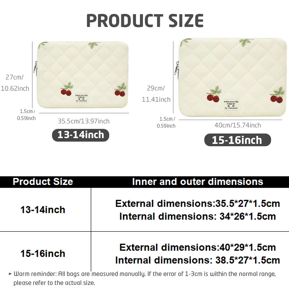 Sac pour ordinateur Portable 13 14 15 16 pouces pour MacBook Air/Pro Lenovo Dell