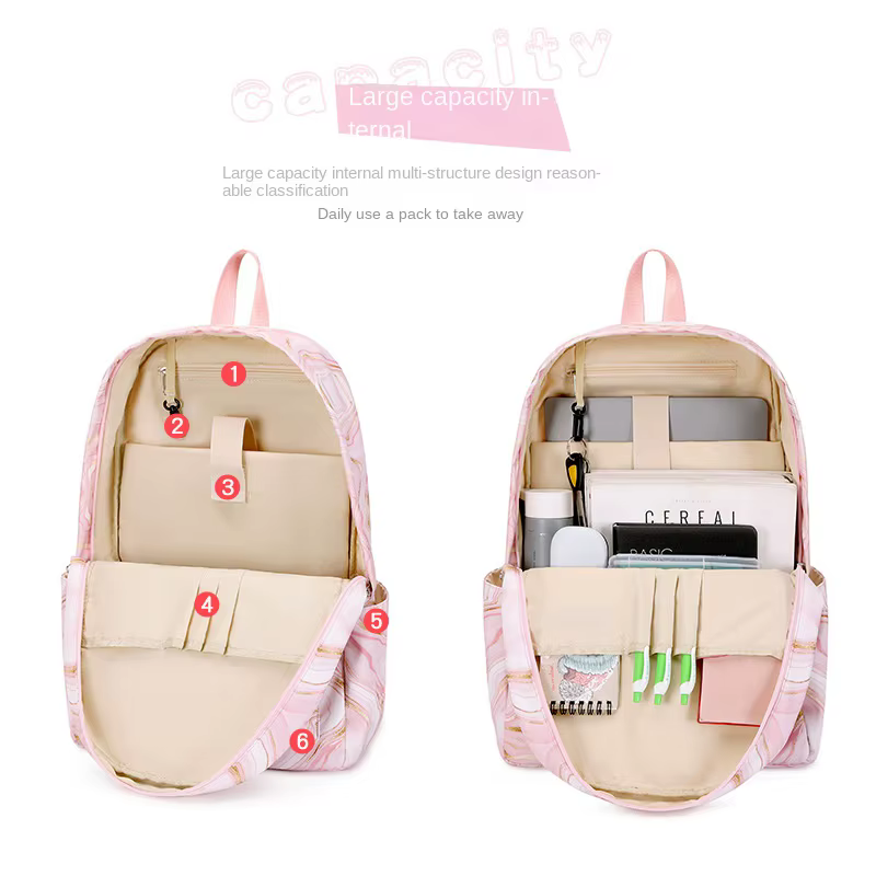 Sac à Dos d'École pour Adolescentes