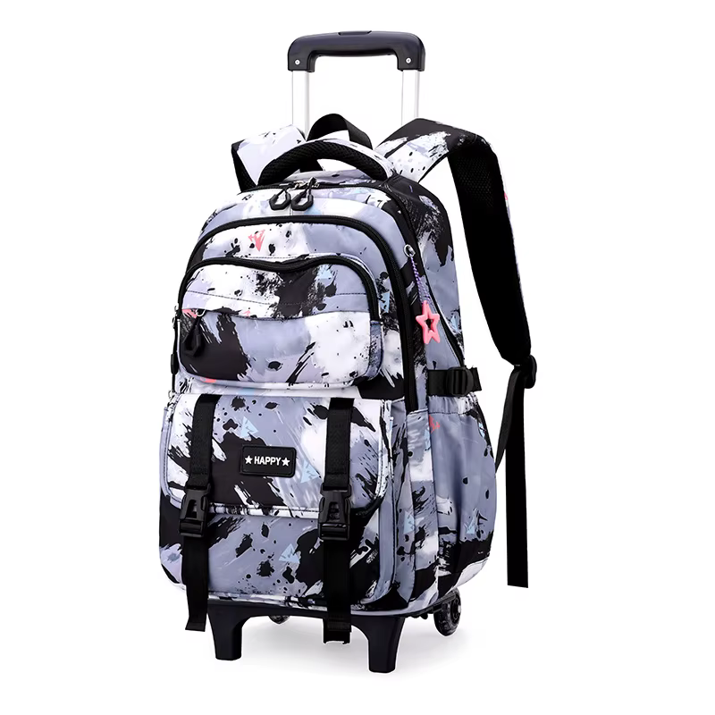 Sac à dos scolaire à roulettes pour enfants