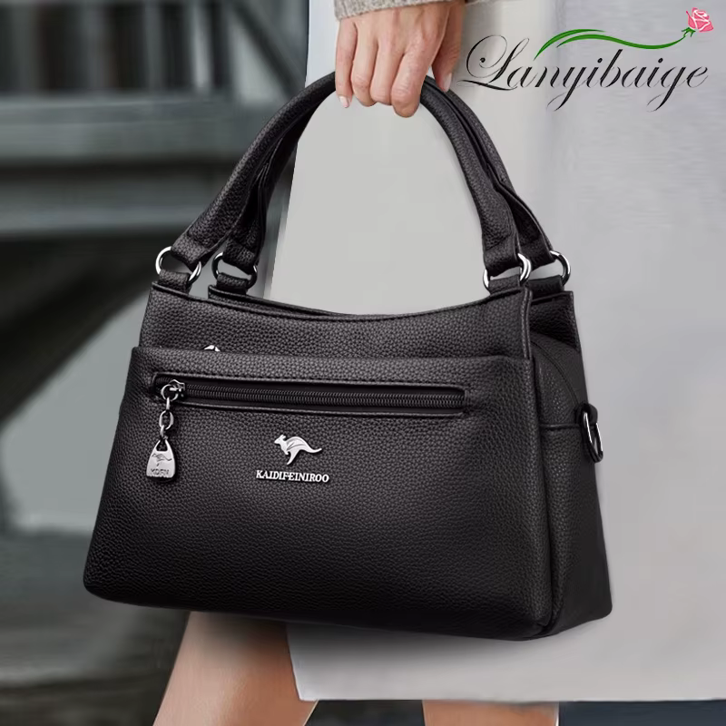 Sacs à main Messenger en cuir véritable pour femmes