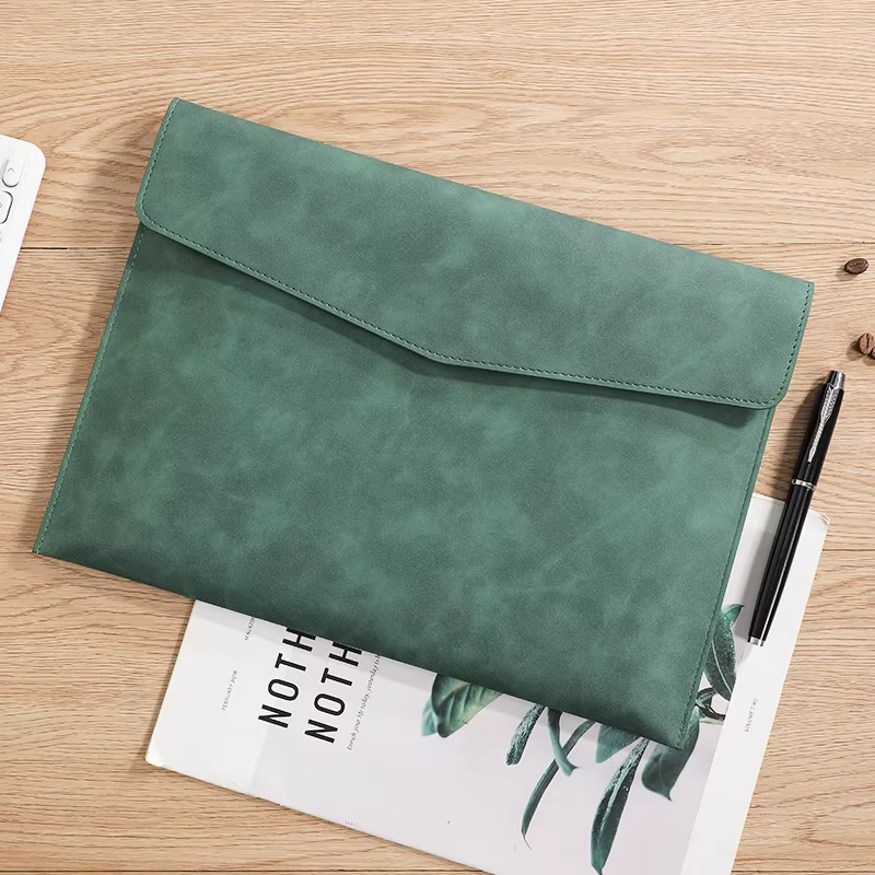 Sac à documents A4 en cuir PU