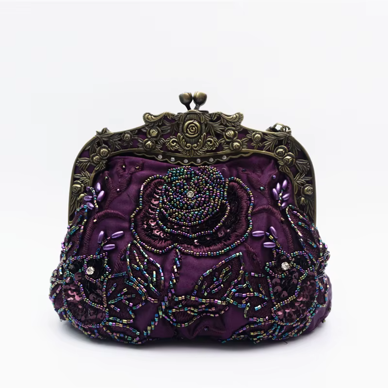 Sac à main rétro polyvalent Hanfu Qipao pour femme