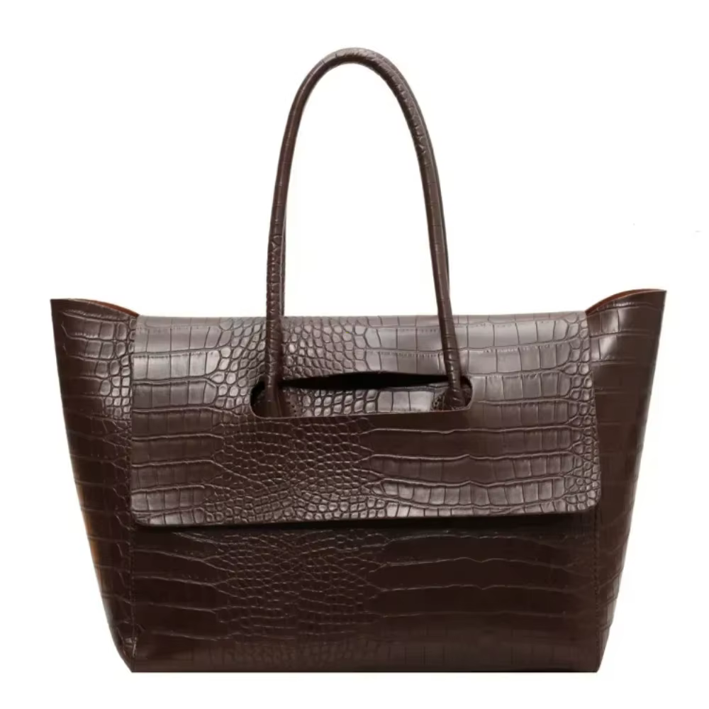Sac à main de luxe motif Crocodile pour femmes