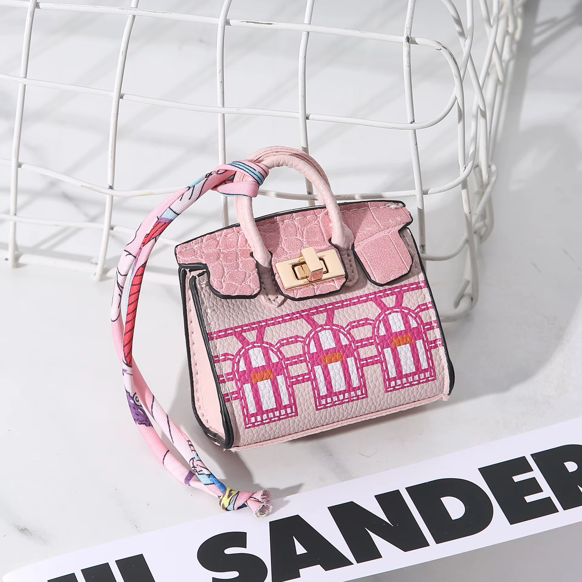 Nouveau sac mini 2026, petit sac à main portable avec cordon