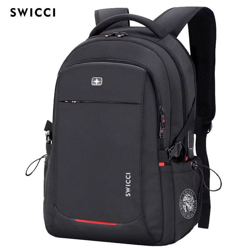 Ravel 16 17.3 pouces ordinateur portable suisse sac à dos USB charge antivol bagages d'affaires sac à dos pour hommes femmes collège sac d'école