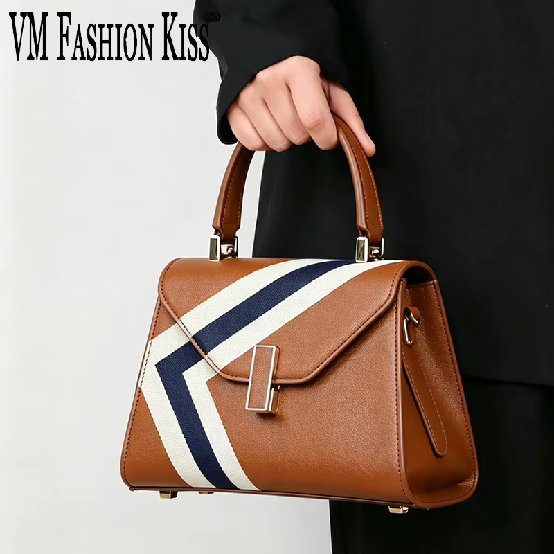 Sac à main élégant pour femme avec motif géométrique