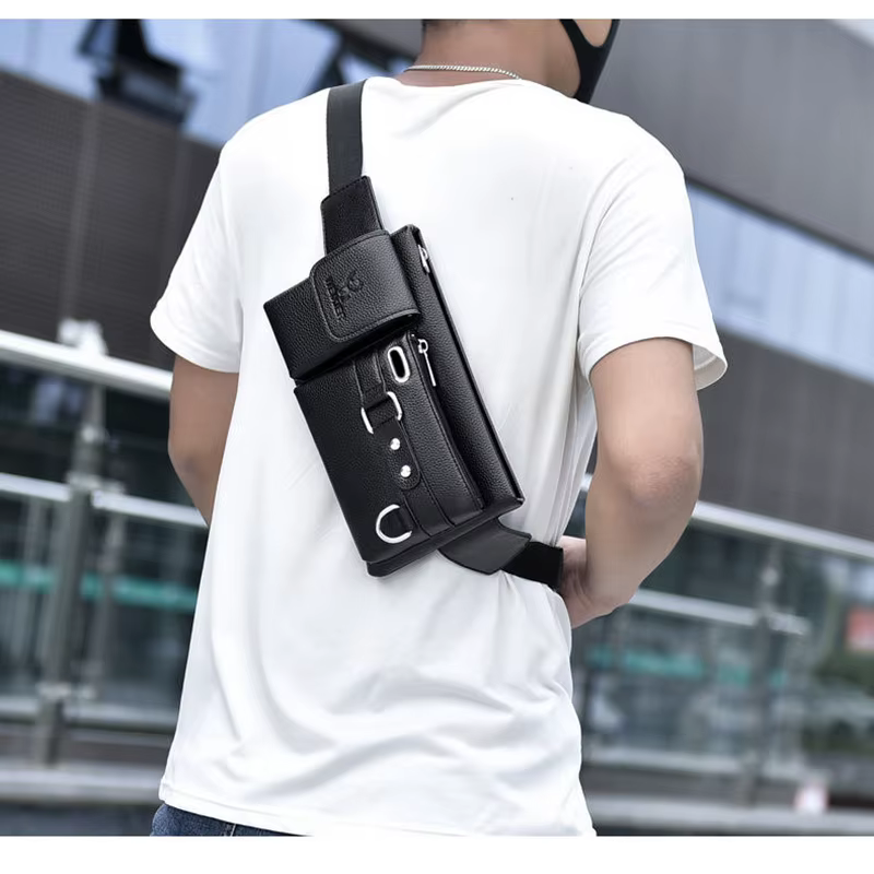 Hommes Fanny Pack bandoulière pochette taille sac