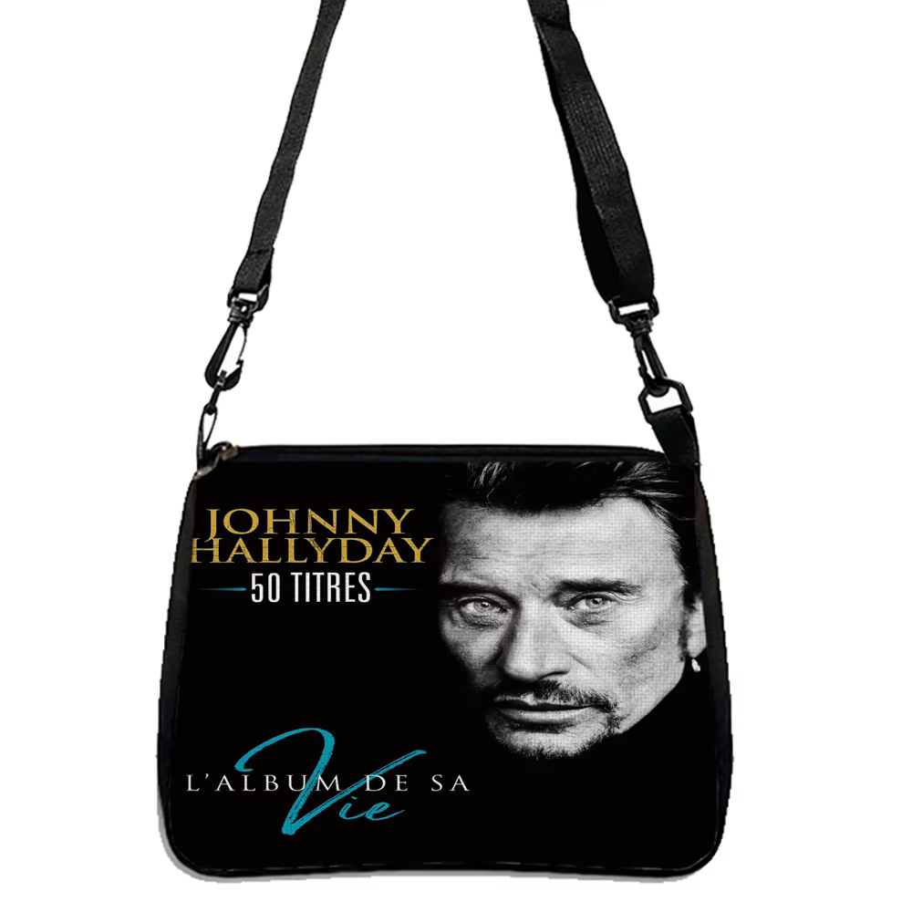 Johnny Hallyday Sac à bandoulière