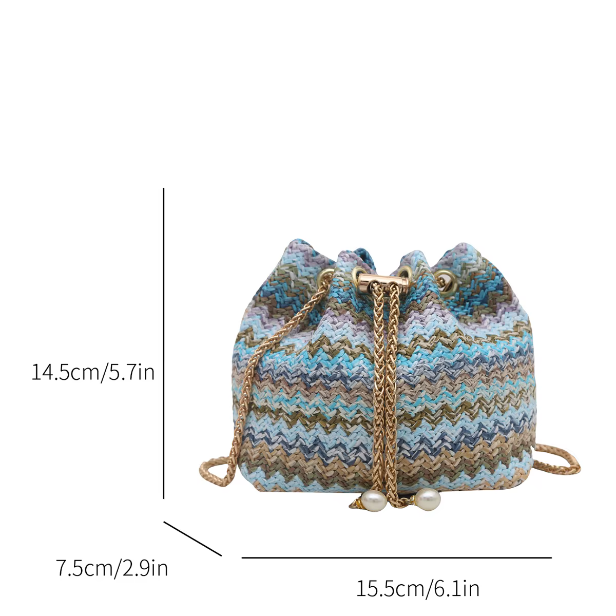 Sac bandoulière bohème pour femme
