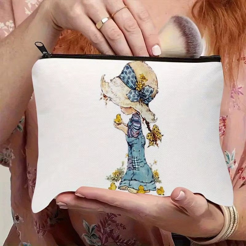 Sac de maquillage Sarah Kay - Jolie pochette multifonctionnelle à fermeture éclair pour femmes