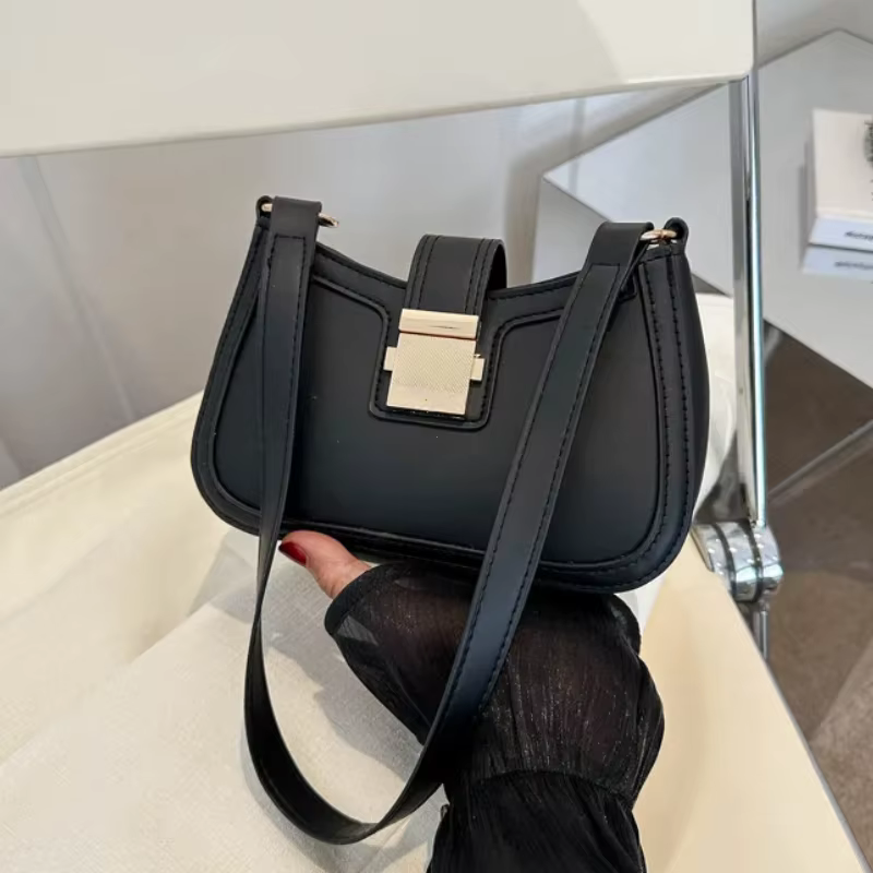 Sac à main Vintage en cuir PU marron pour femmes