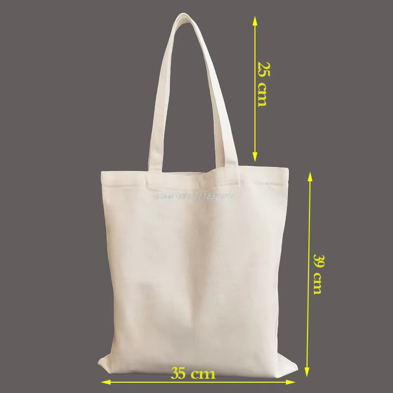 Pacha Ibiza imprimé sacs à provisions femmes toile douce loisirs boutique quotidienne de haute qualité Harajuku Style coréen tout-match sac d'épicerie