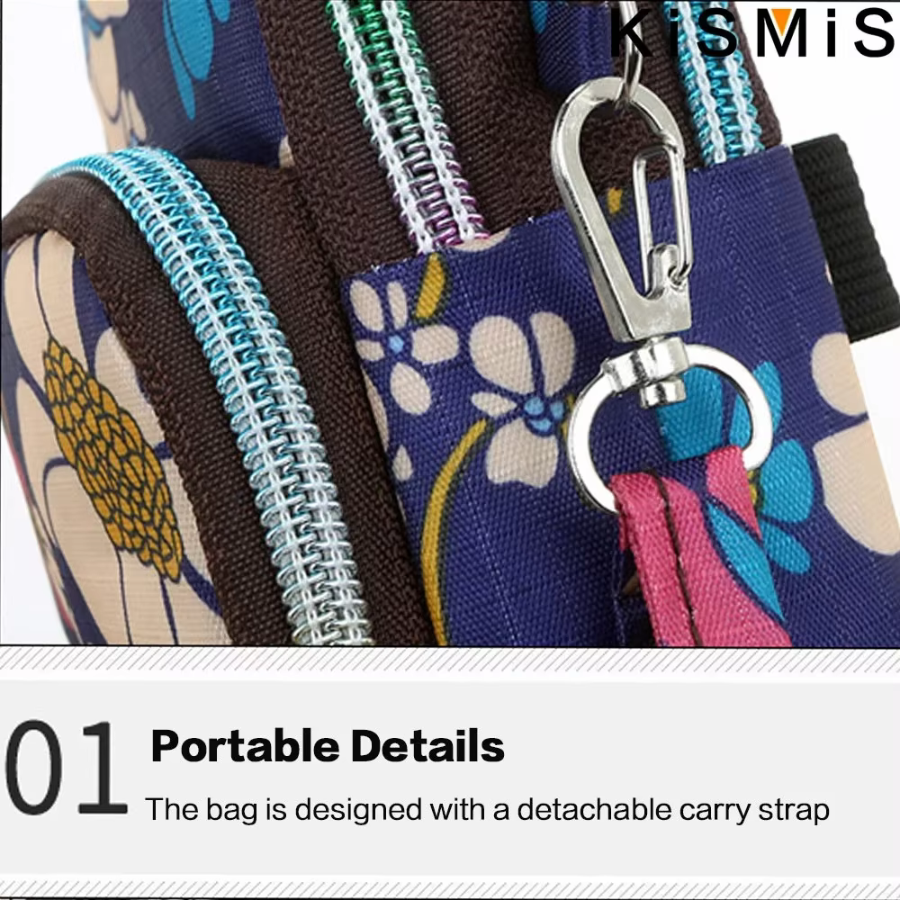 KISMIS 7 Style mode femmes sport sac carré Mini pochette pour téléphone portable bandoulière sacs à bandoulière (épaule/cou suspendu/poignet)