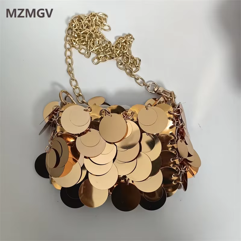 Meet You-Sac à bandoulière à paillettes brillantes pour femme