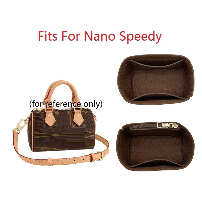 Convient pour Nano Speedy 20 sac organisateur insérer luxe concepteur sac