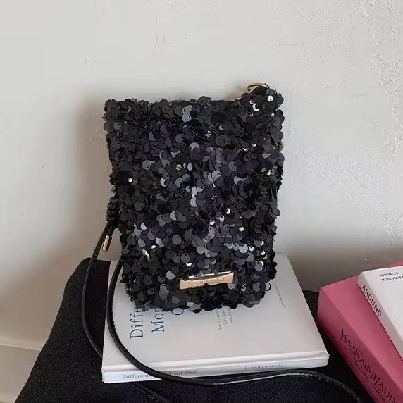 Sacs à main pour femmes à motif de paillettes scintillantes