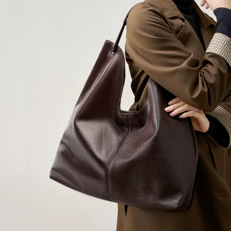 BURMINSA – sacs à main de luxe en cuir véritable pour femmes
