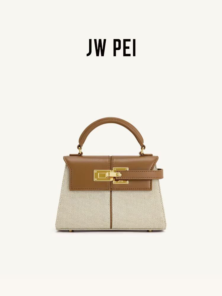 Sac trapézoïdal JW PEI Elise, petit sac à bandoulière pour sortir au travail