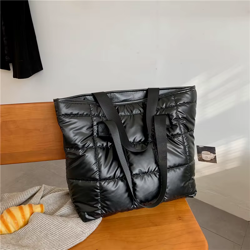 Sac à bandoulière rembourré d'hiver pour femmes