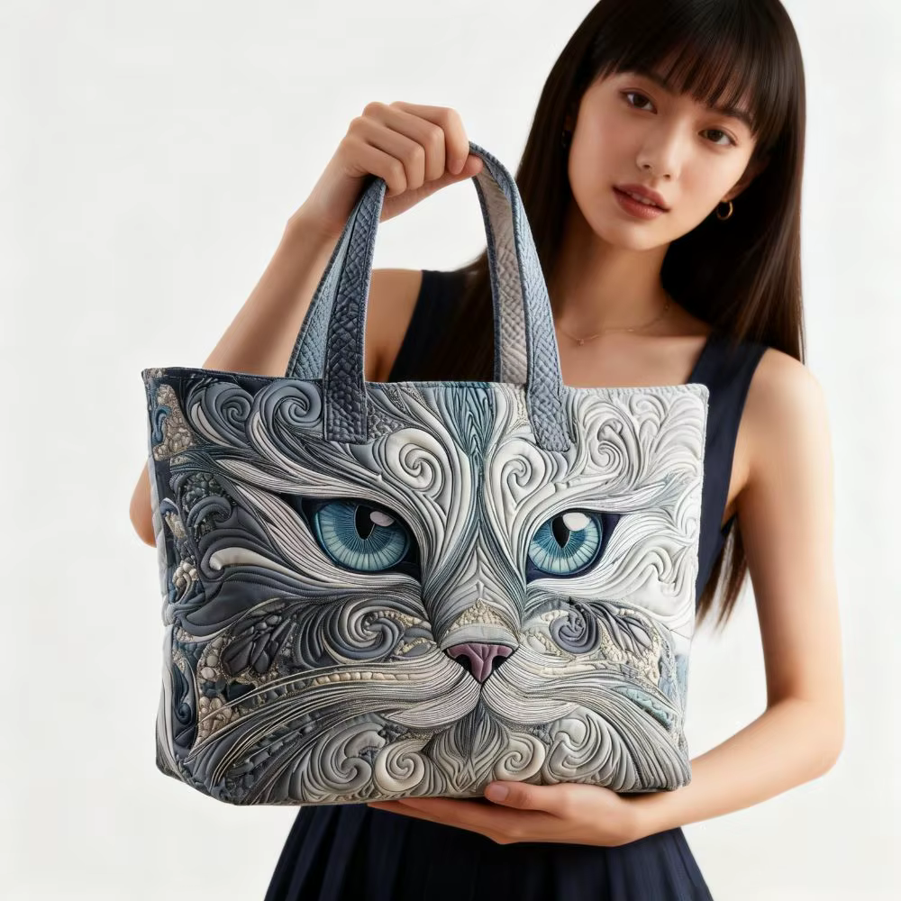 Sac fourre-tout matelassé pour femmes