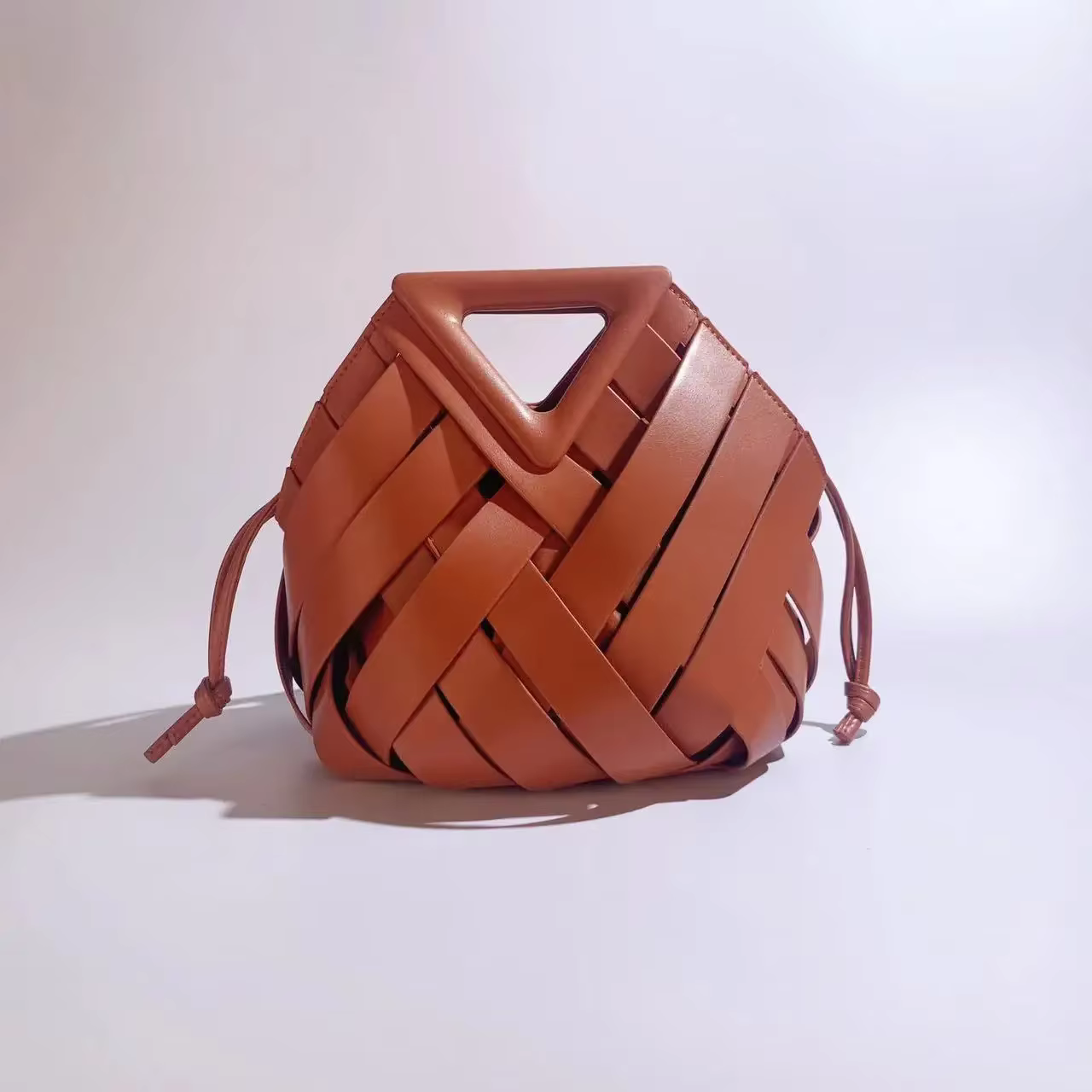 Sac à main tissé grande capacité pour femme