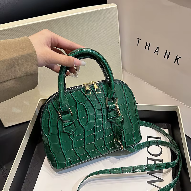 Sac à main rétro en cuir PU pour femme