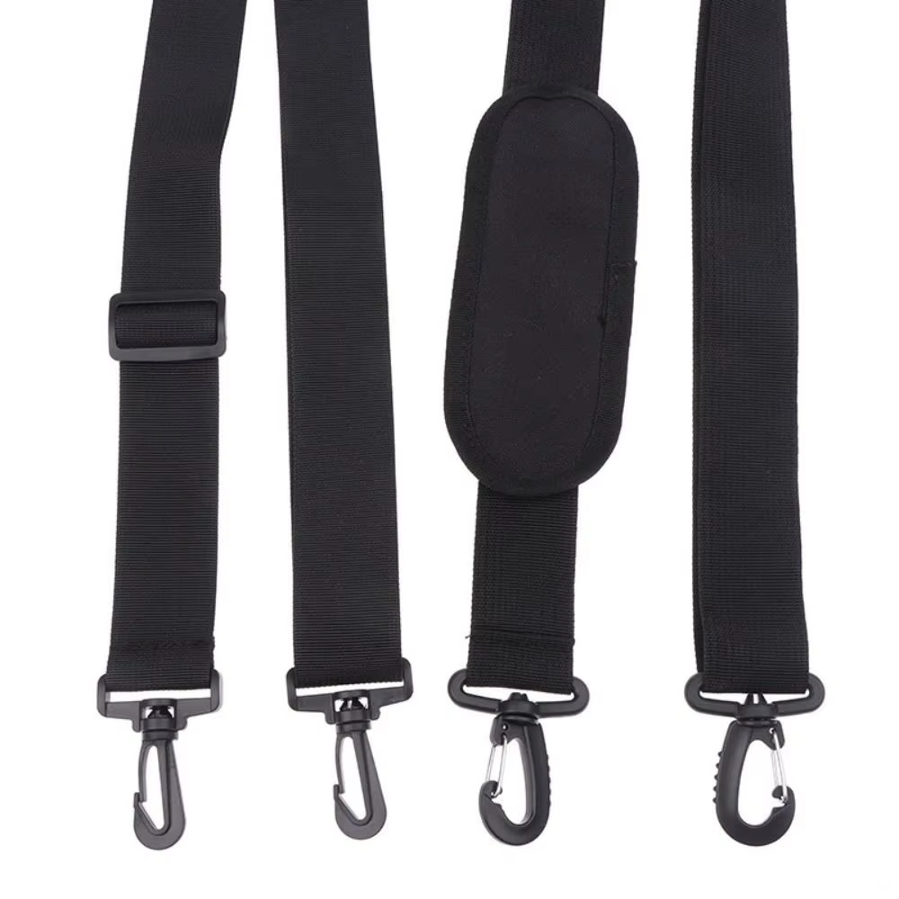 Sangle de sac réglable en nylon noir