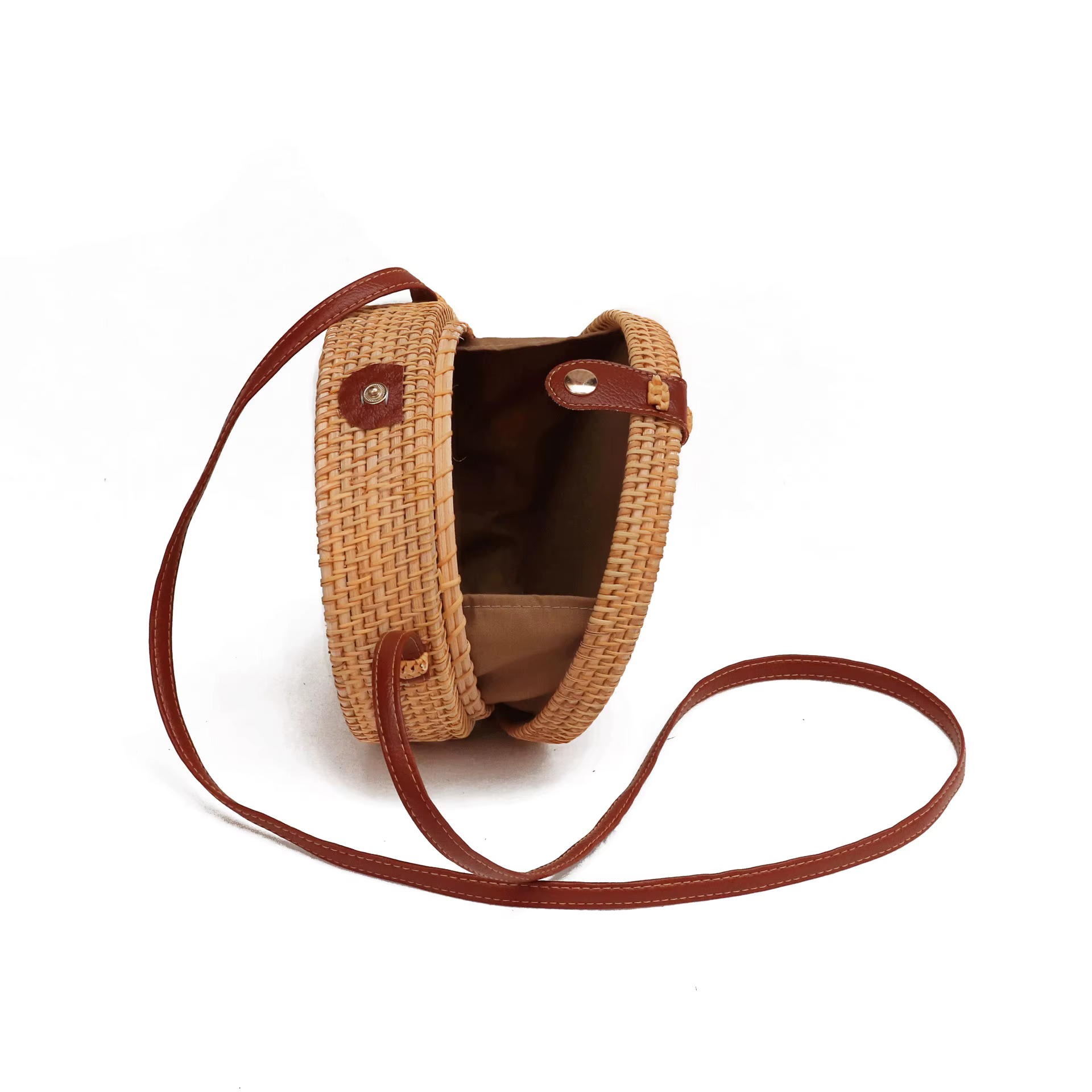 Sac à main Vintage Boho en paille tissé en rotin