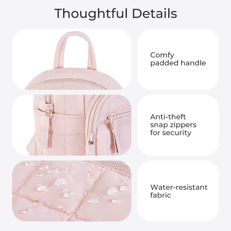 BAGSMART Petit sac à dos mignon pour femme