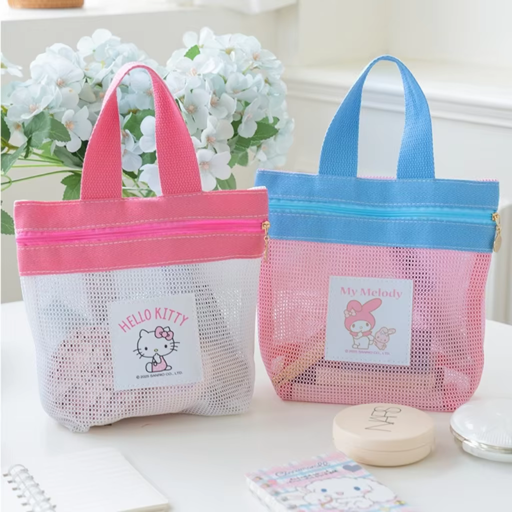 Sac en maille Sanrio Hello Kitty