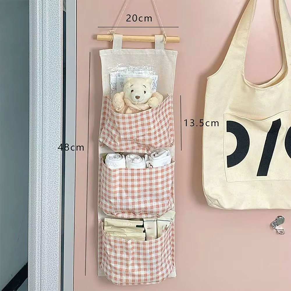 Sac suspendu à motif écossais