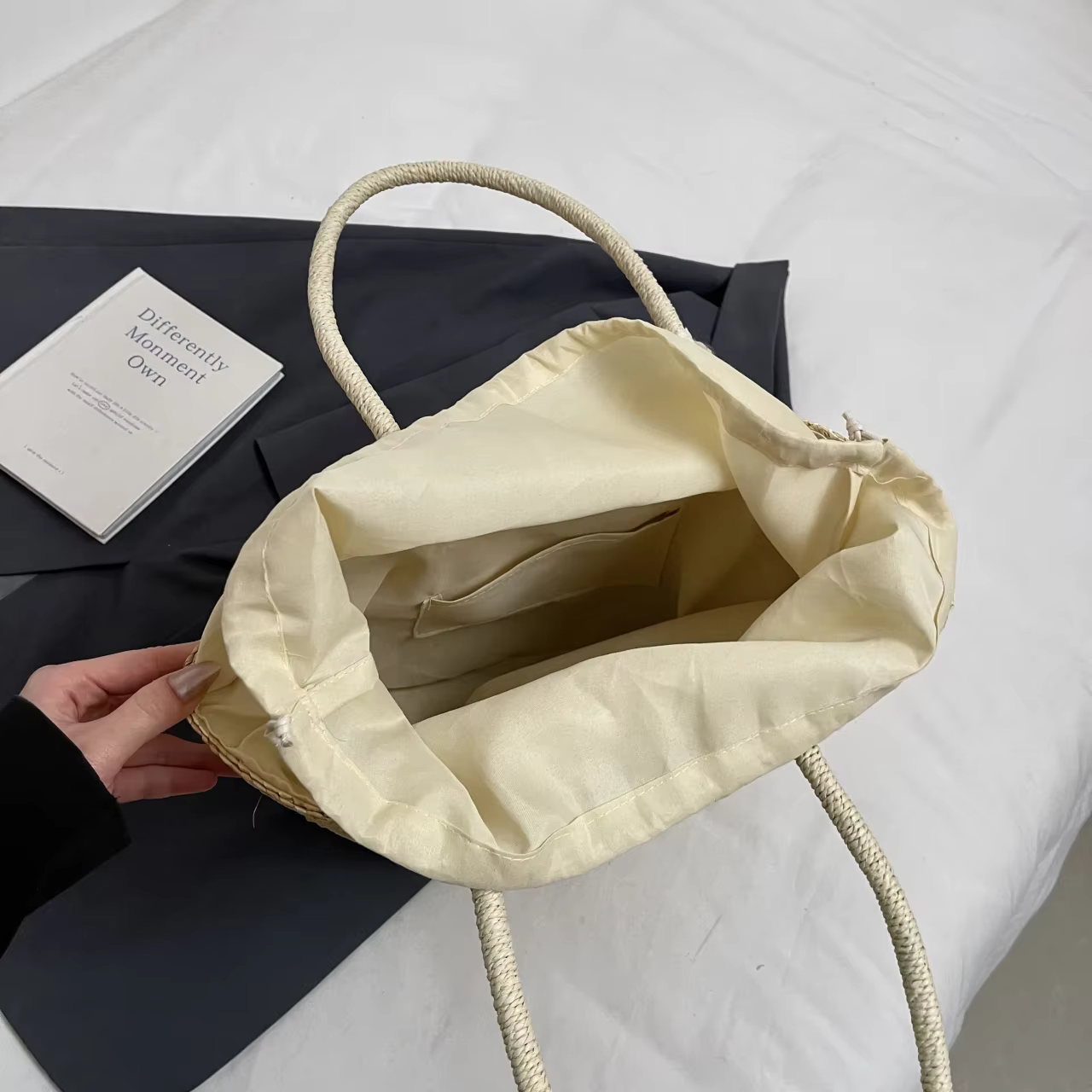 Sac à bandoulière de plage de grande capacité