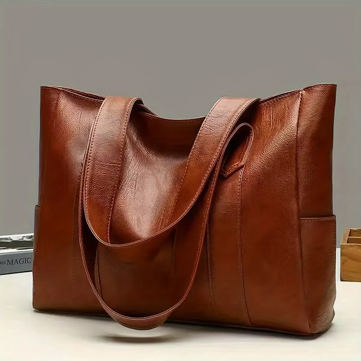 Grand sac fourre-tout Vintage de capacité 2025
