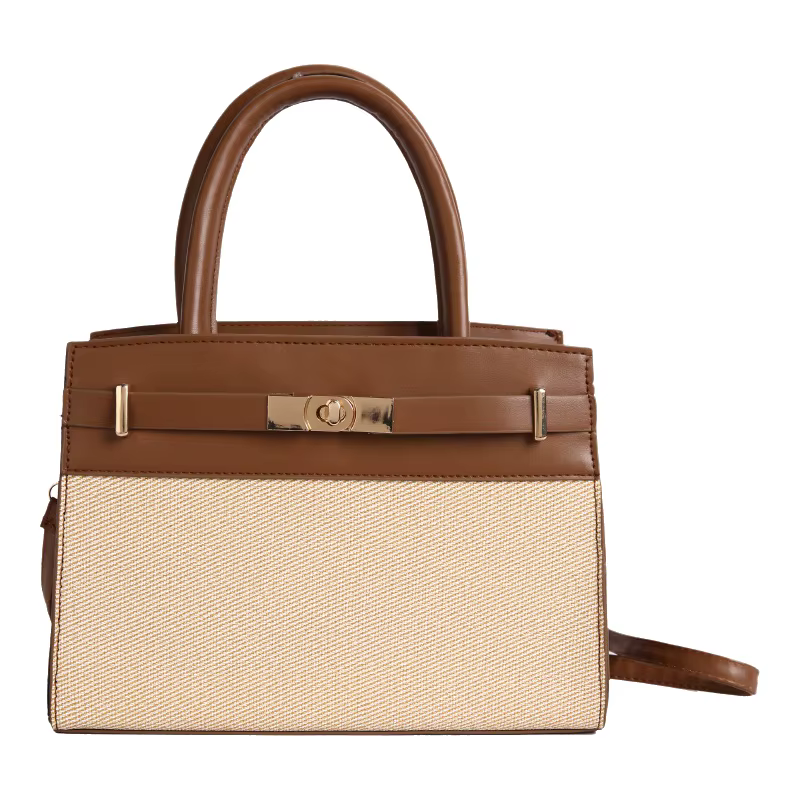 Sac à bandoulière décontracté tendance grande capacité, style urbain simple, pour usage quotidien en hiver