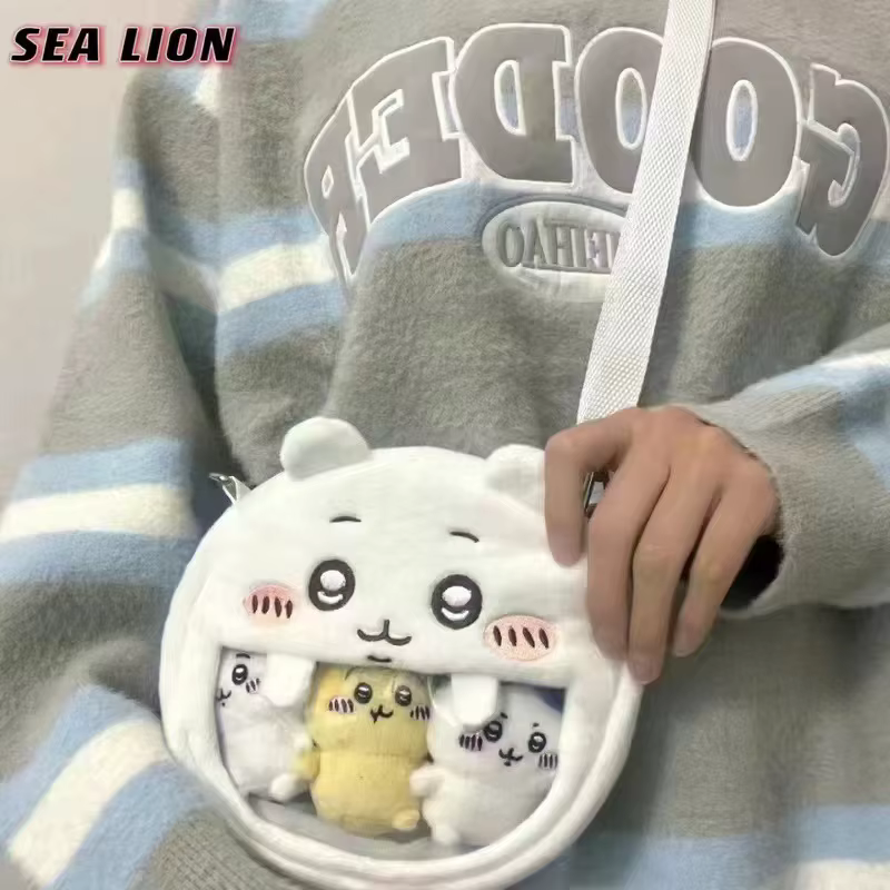 Sac à bandoulière et sac à dos mignon Xiao Hachi Ours autoironique Yiji Usagi