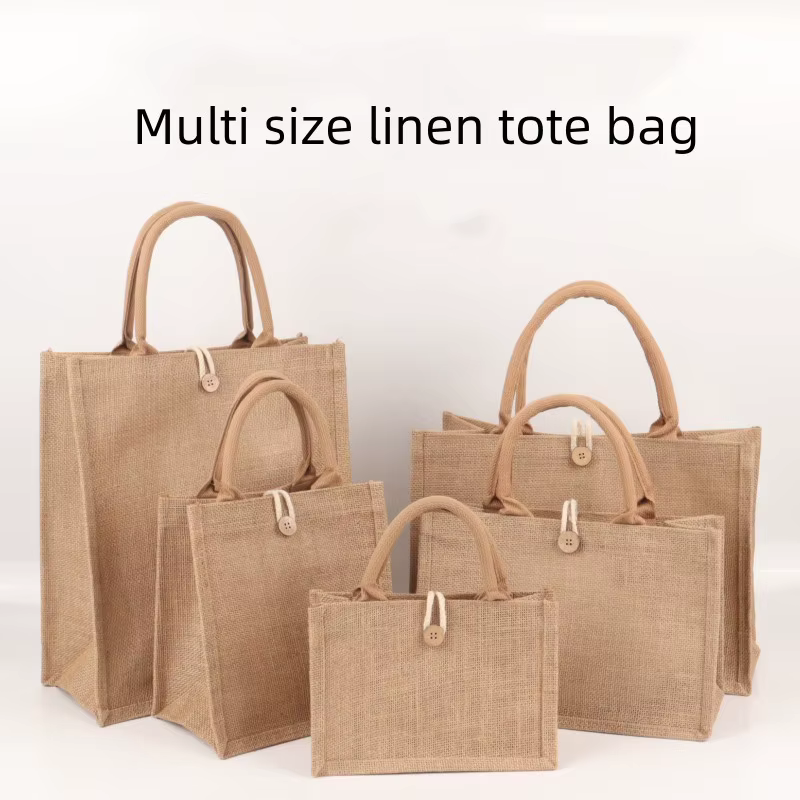 Sac fourre-tout en lin pour femmes