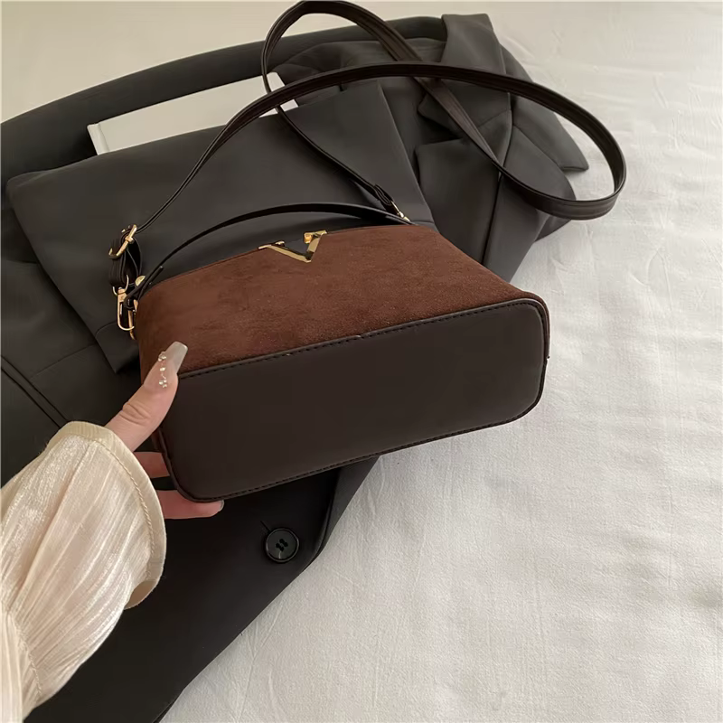 Mini sac en daim à la mode pour femmes