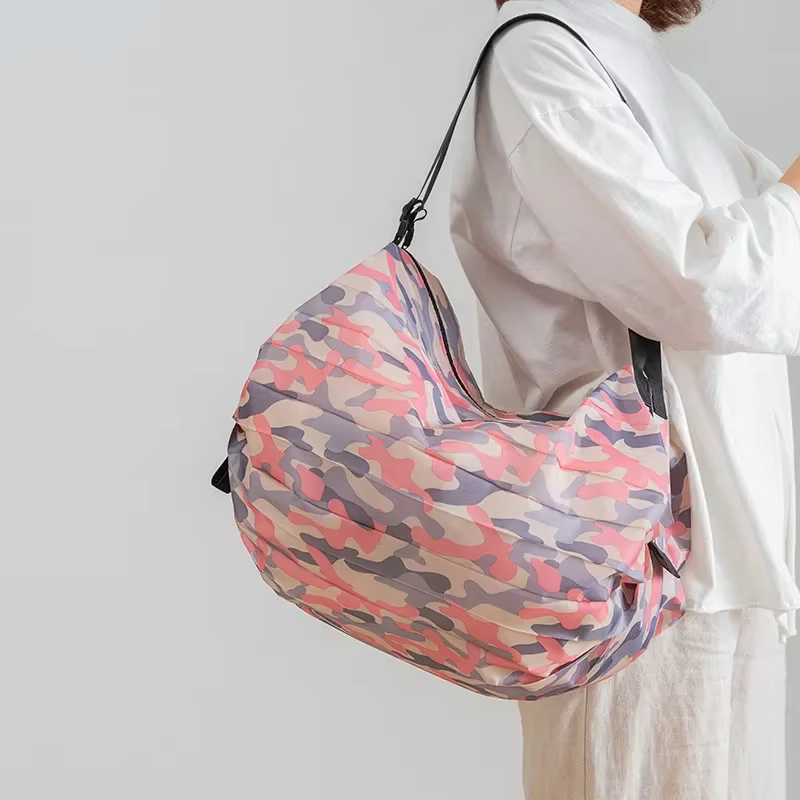 Femmes Shopper sac japonais grand sac fourre-tout pliant organisateur de voyage sacs à provisions écologiques dame sac de marché Mujer pochette pliable Bolsos