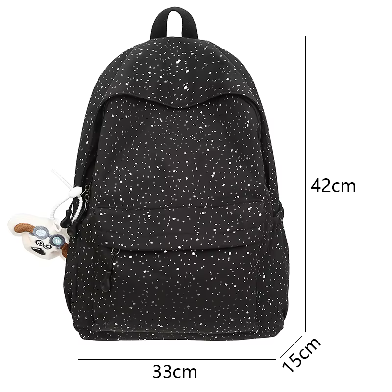 Solide Bling étudiant sac à dos sac étanche adolescent Bookbag Nylon fille sac à dos mode femmes Kawaii sac lycée cartable