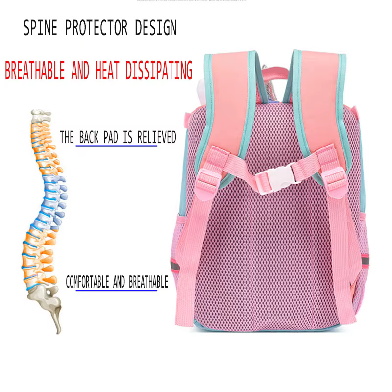 Sac à dos personnalisé brodé en forme d'animal de dessin animé