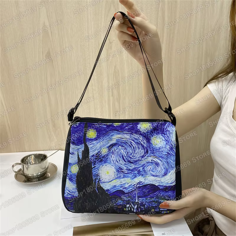 Van Gogh Art Print Initiated Sac à main pour femme