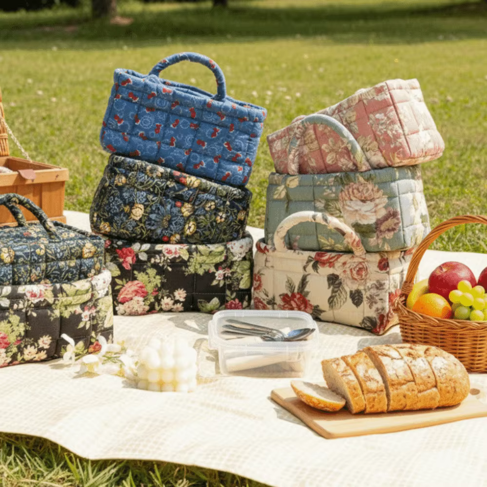 Sacs à main Bento à motif floral
