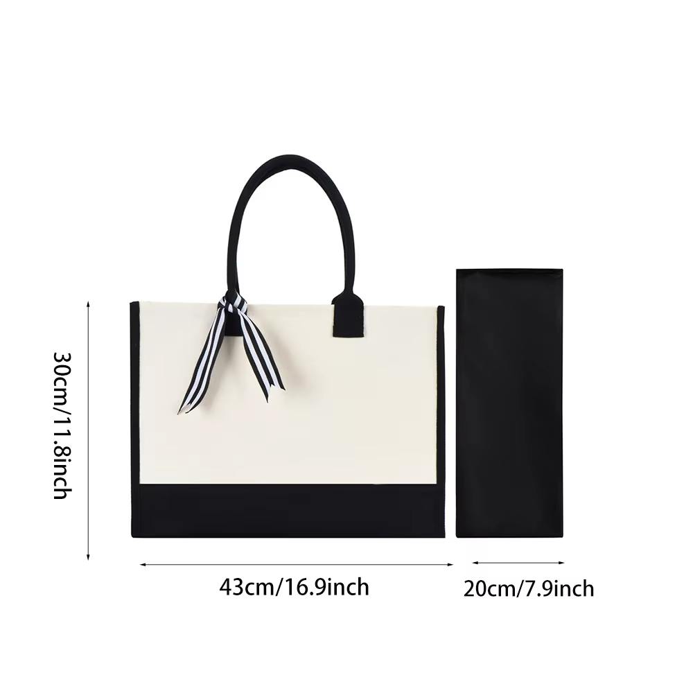Sac fourre-tout personnalisé avec nom de l'enseignant