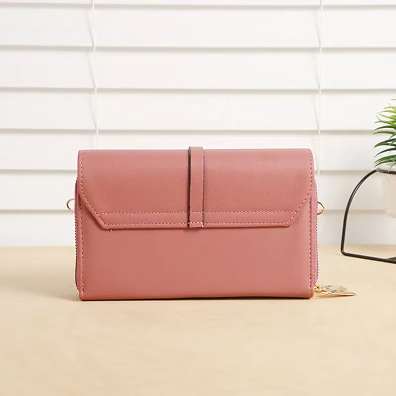 Sac de téléphone portable en PU pour femmes, sac à bandoulière tendance et multifonctionnel, tendance et rétro