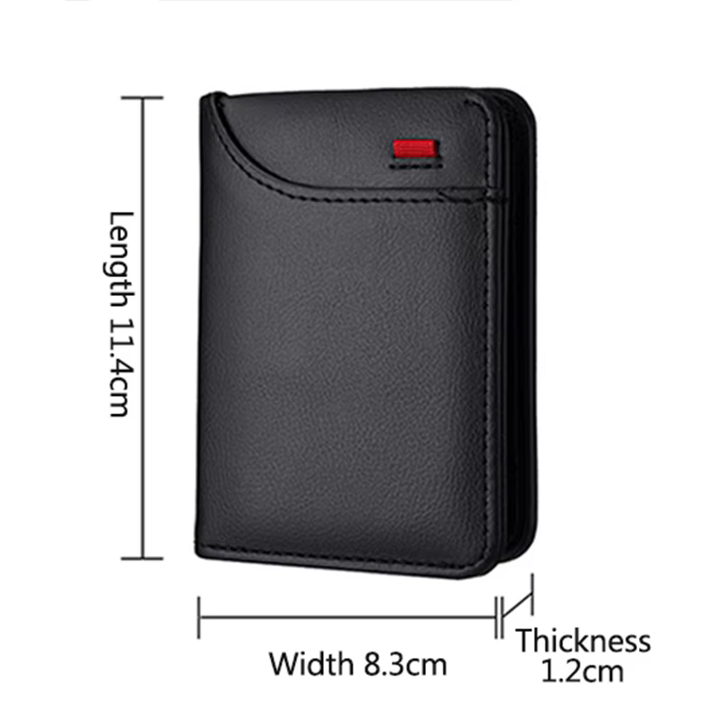 Sac de documents de conduite en cuir PU
