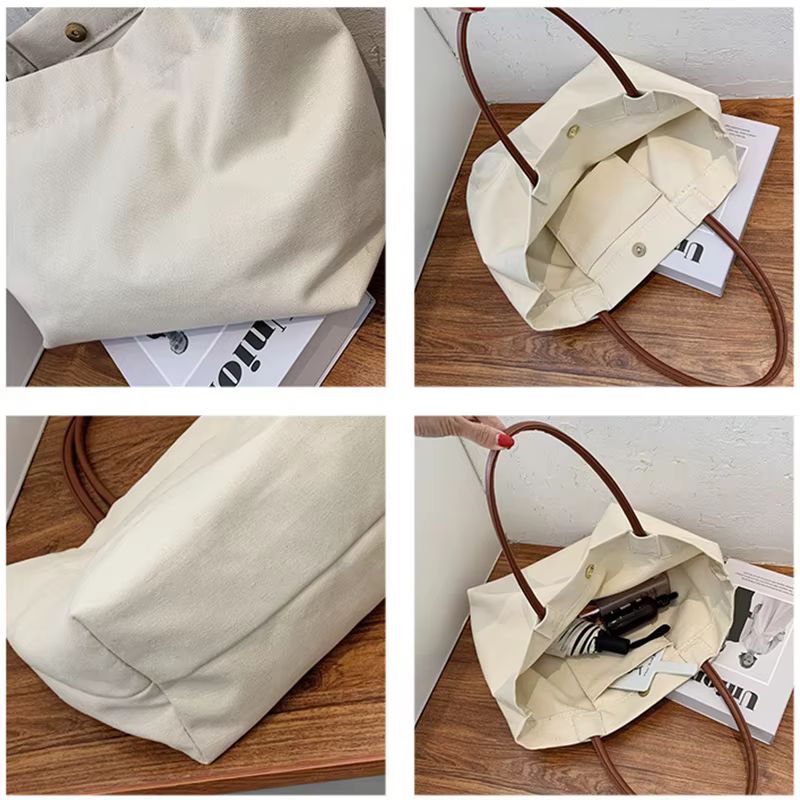 Sac fourre-tout en toile personnalisé Polarshe