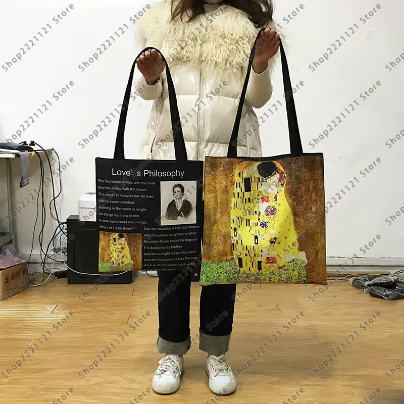 Sac à main en toile pour femme