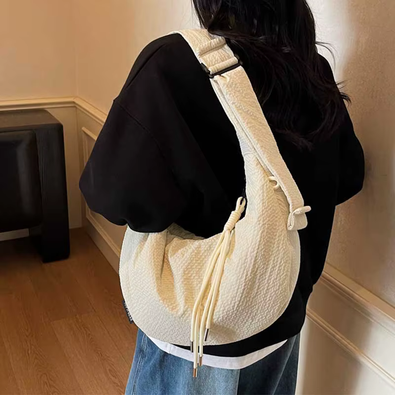 Sacs Hobo à Texture confortable et polyvalente pour femmes